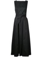 Lemaire - Flared Dress - Women - Cotton/spandex/elastane - 38, Black, Cotton/spandex/elastane