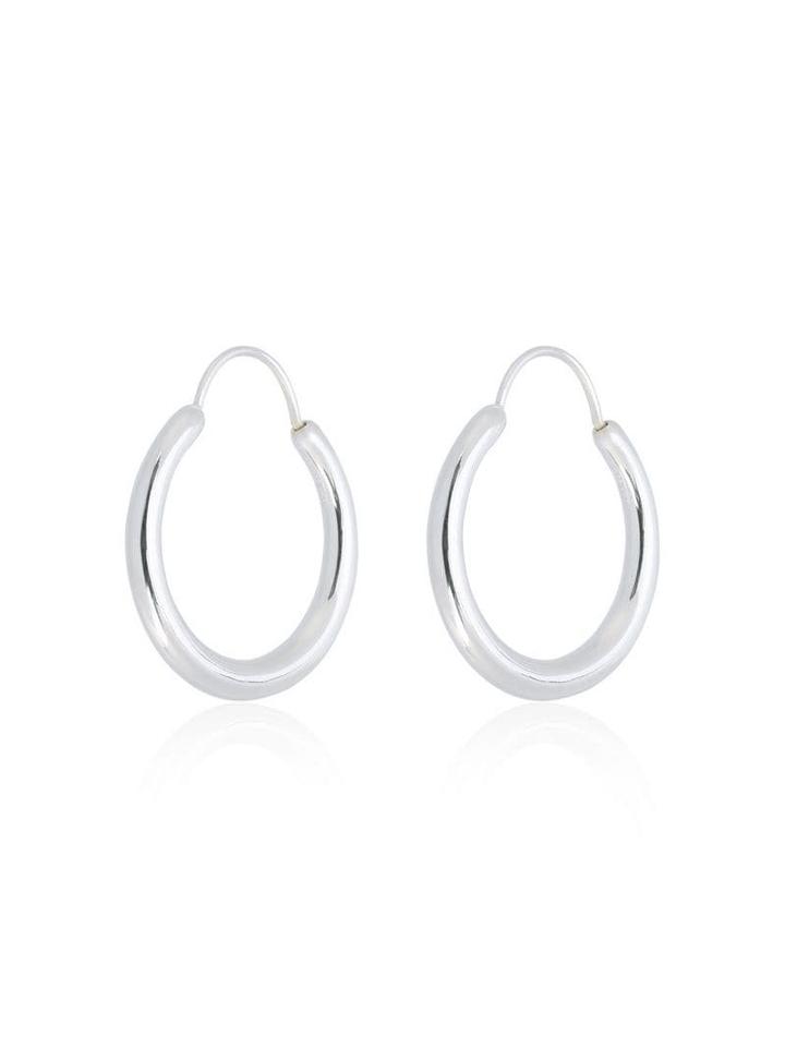 All Blues Sterling Silver Hungry Snake Earrings - Metallic