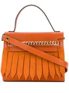 Casadei Chain-trimmed Tote Bag - Yellow & Orange