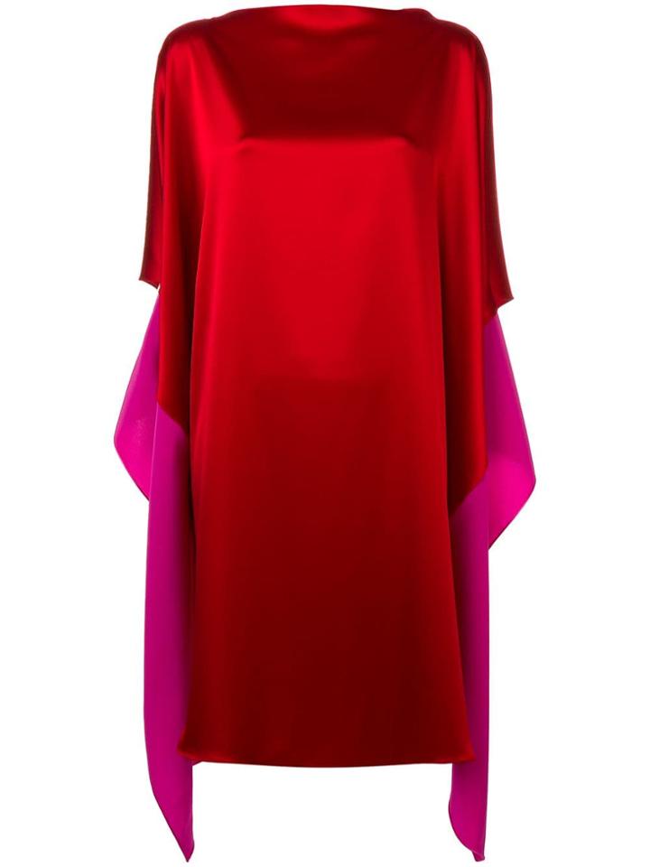 Gianluca Capannolo Shortsleeved Shift Dress - Red