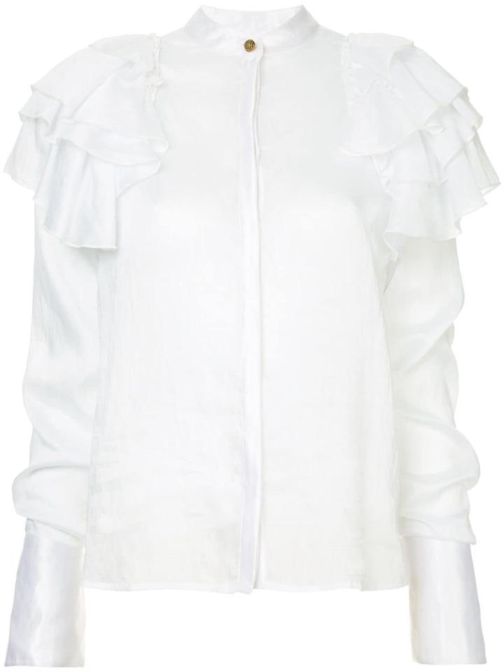 Aje Tampico Blouse - White
