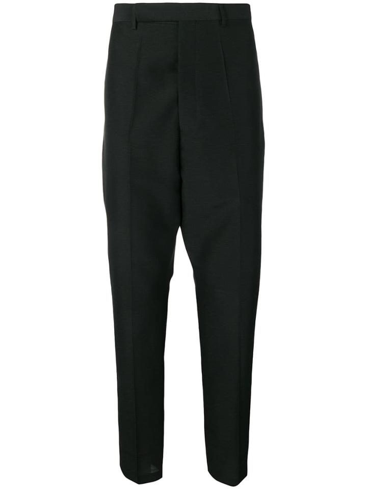 Rick Owens Classic Slim-fit Trousers - Black