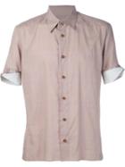 Vivienne Westwood Man Checked Short Sleeve Shirt