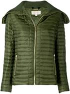 Michael Michael Kors Long Sleeved Zipped Jacket - Green