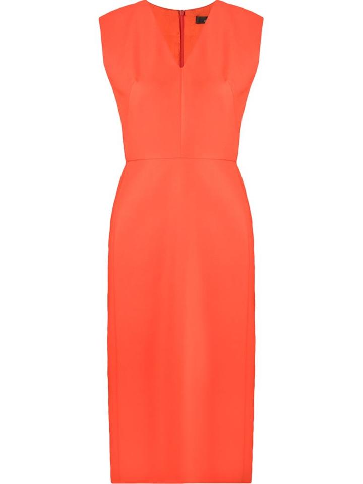Andrea Marques Panelled Midi Dress