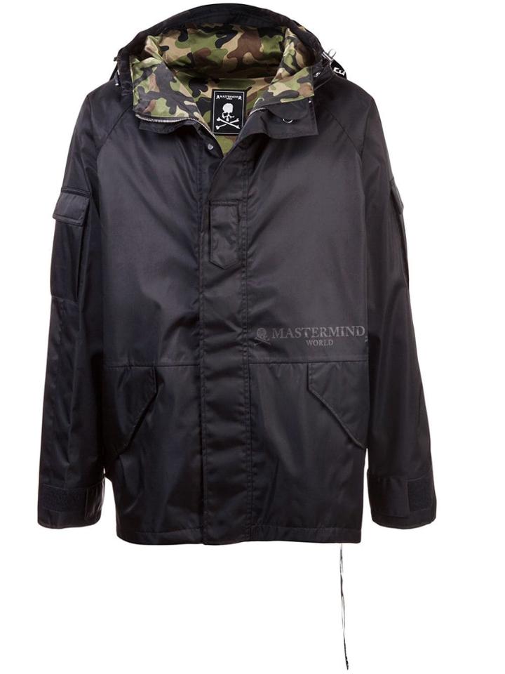 Mastermind Japan Camouflage Lined Jacket - Black