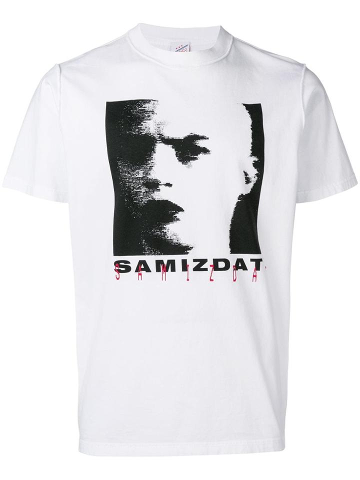 Yang Li 'samizdat' Print T-shirt - White
