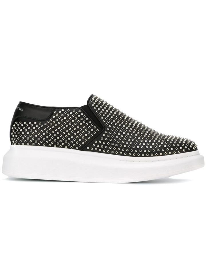 Alexander Mcqueen Extended Sole Embellished Sneakers