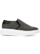 Alexander Mcqueen Extended Sole Embellished Sneakers