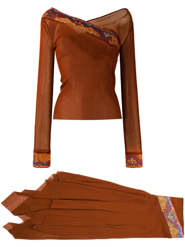 Jean Paul Gaultier Vintage Vintage Suit - Brown