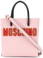 Moschino Circus Teddy Tote Bag - Pink