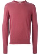 Éditions M.r Crew Neck Pullover, Men's, Size: Xl, Pink/purple, Cashmere/merino