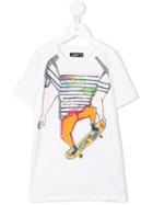 Junior Gaultier Skater Boy T-shirt, Size: 10 Yrs, White