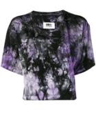 Mm6 Maison Margiela Tie Dye T-shirt - Purple