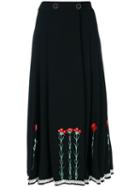 Temperley London - Creek Tailored Skirt - Women - Polyester - 14, Black, Polyester
