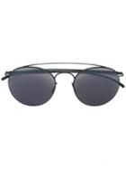 Mykita 'mmesse006' Sunglasses, Adult Unisex, Grey, Stainless Steel