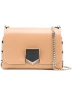 Jimmy Choo Petite 'lockett' Shoulder Bag, Women's, Nude/neutrals