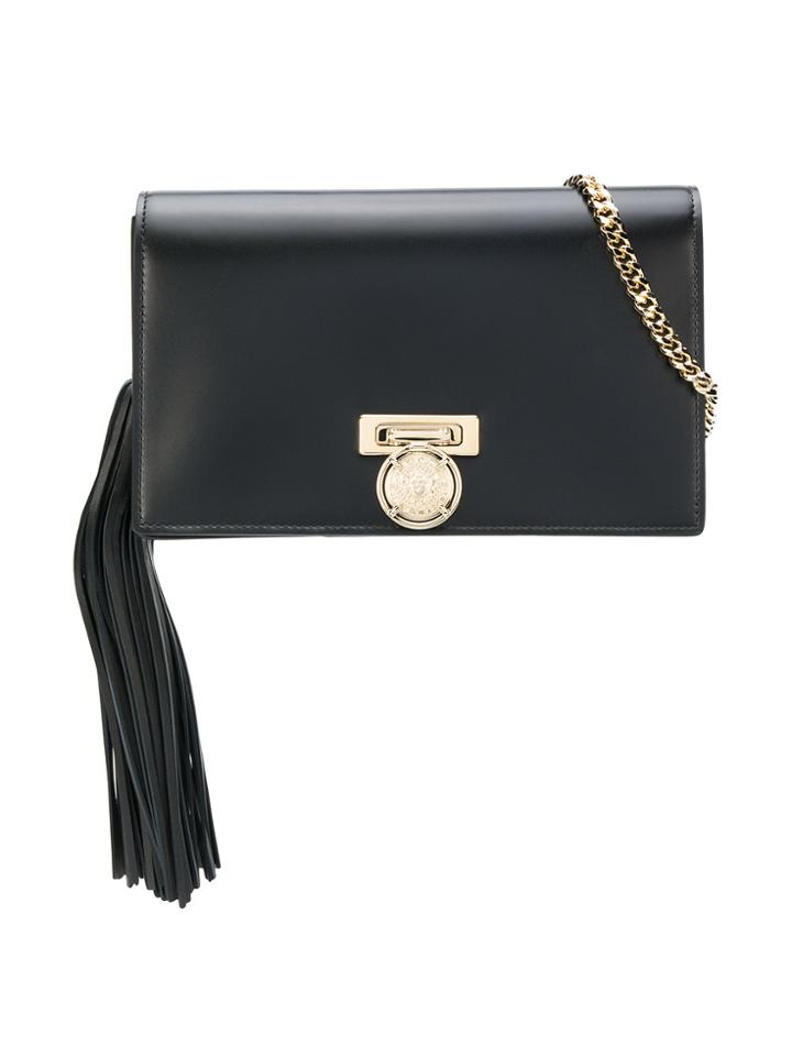 Balmain Mini Bbox Clutch - Black