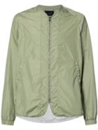 Iise - Zip Jacket - Men - Nylon/polyester - S, Green, Nylon/polyester