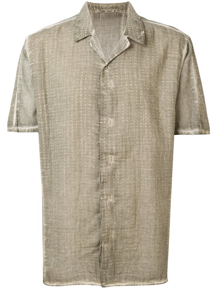 Transit Pattern Panelled Shirt - Nude & Neutrals