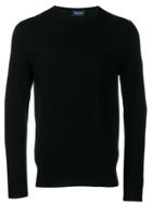 Drumohr Slim-fit Cashmere Sweater - Black
