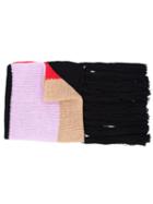 Sonia Rykiel Striped Knitted Scarf, Women's, Wool