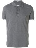 Fay Classic Logoed Polo Shirt - Grey