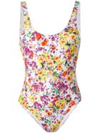 Roseanna - Floral Swimsuit - Women - Spandex/elastane/polyimide - 40, White, Spandex/elastane/polyimide