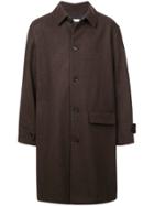 Gosha Rubchinskiy Single Breasted Coat - Brown