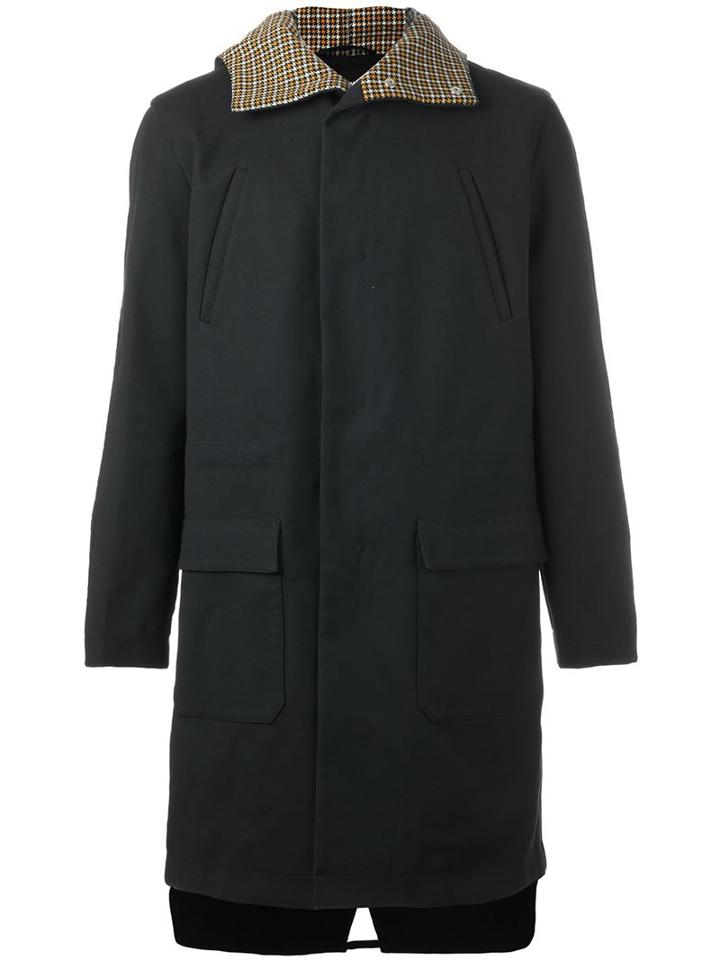Raf Simons Back Patch Hooded Coat