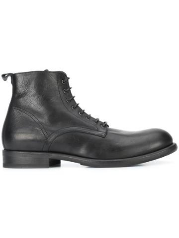 Fiorentini + Baker Gius Lace-up Boots - Black