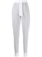 Maison Ullens Tie-waist Joggers - White