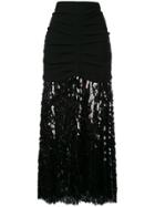 Rachel Comey Sequin Embellished Skirt - Black