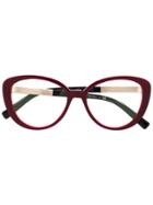 Versace Classic Cat-eye Glasses - Pink & Purple