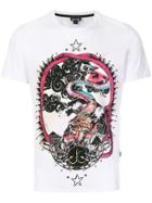 Just Cavalli Front Printed T-shirt - White