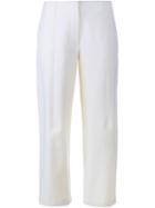 Adam Lippes Wool-blend Cropped Trousers