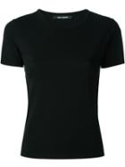 Neil Barrett Classic T-shirt, Women's, Size: Xs, Black, Viscose/nylon