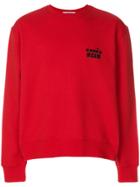 Msgm Msgm X Diadora Branded Sweatshirt - Red
