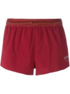 Nike Nikelab X Gyakusou 'flex Running' Shorts, Men's, Size: Large, Red, Polyester/spandex/elastane