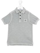 Stone Island Kids Classic Polo Shirt, Boy's, Size: 6 Yrs, Grey