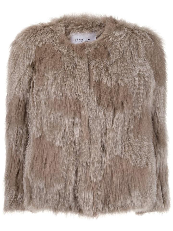 Derek Lam 10 Crosby Collarless Longsleeved Coat