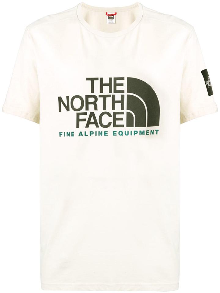 The North Face Logo Print T-shirt - Neutrals