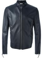 Paul Smith Zip Front Leather Jacket