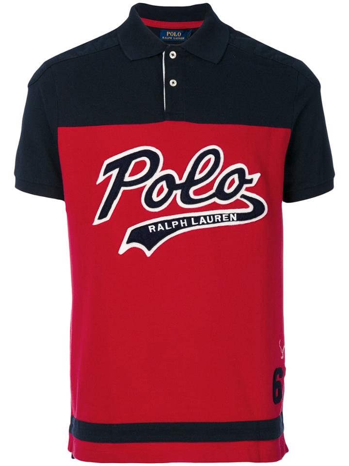 Polo Ralph Lauren Logo Polo Shirt - Red