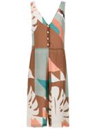 Adriana Degreas Printed Jumpsuit - Multicolour