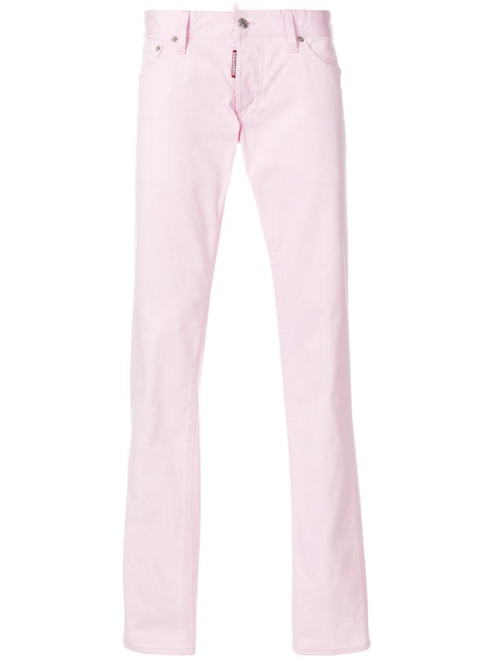 Dsquared2 Slim-fit Jeans - Pink & Purple