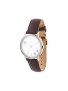 Forty Five Ten X Fossil Stainless Steel Dial Watch, Adult Unisex, Brown