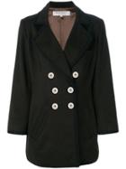 Yves Saint Laurent Pre-owned Double Breasted Coat - Brown