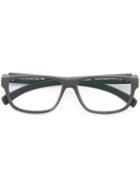 Mykita - 'eres' Glasses - Unisex - Nylon 12 - One Size, Green, Nylon 12