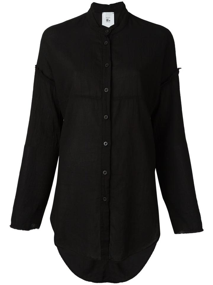 Lost & Found Rooms Plain Shirt, Women's, Size: Small, Black, Cotton